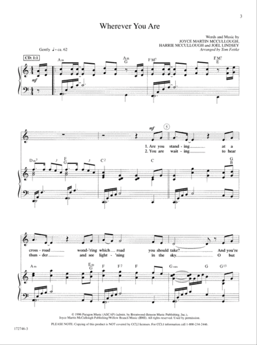 The Gospel Solo Book High Voice scores gallery preview page 2