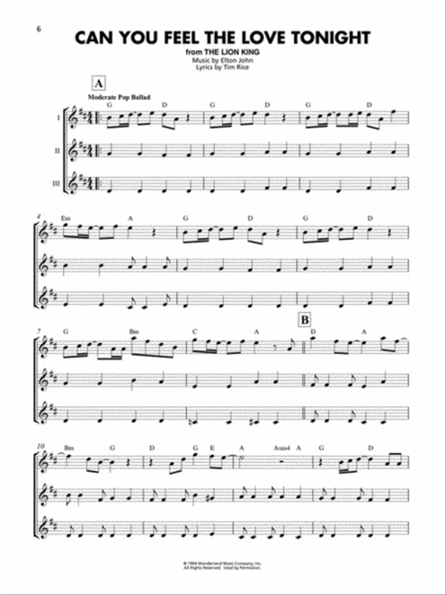 Disney Favorites Ukulele scores gallery preview page 5