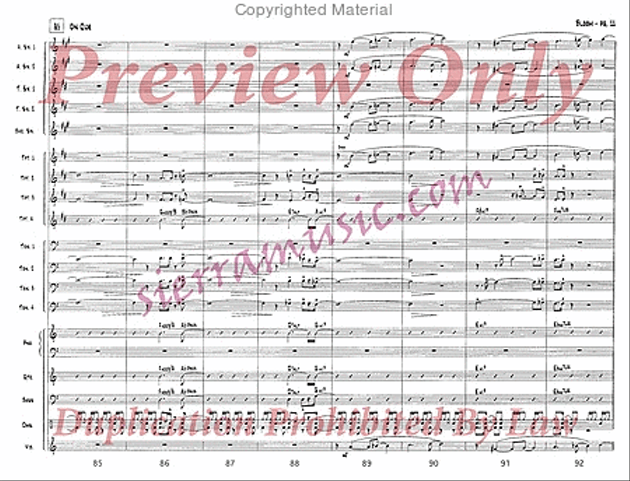 Bloom Jazz Ensemble scores gallery preview page 12