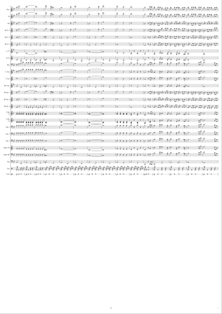 American Eagle (March) Concert Band scores gallery preview page 5