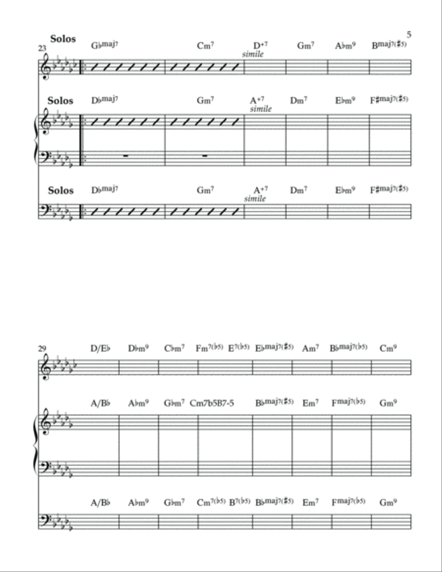 Rare Bird Rare Bird Piano scores gallery preview page 5