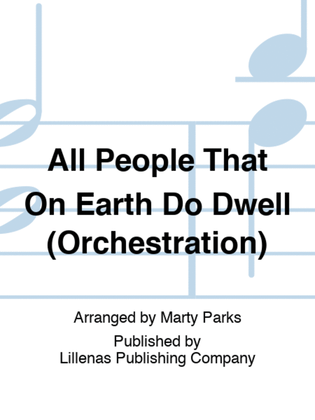 All People That On Earth Do Dwell (Orchestration)