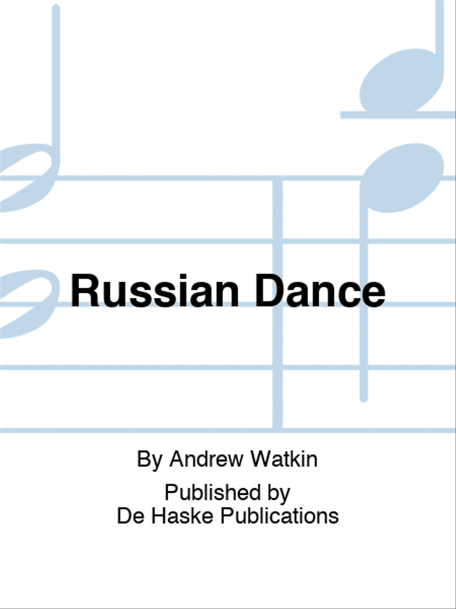 Russian Dance Concert Band scores gallery preview page 1