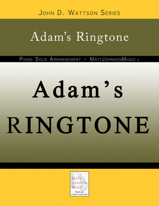 Adam’s Ringtone • John D. Wattson Series