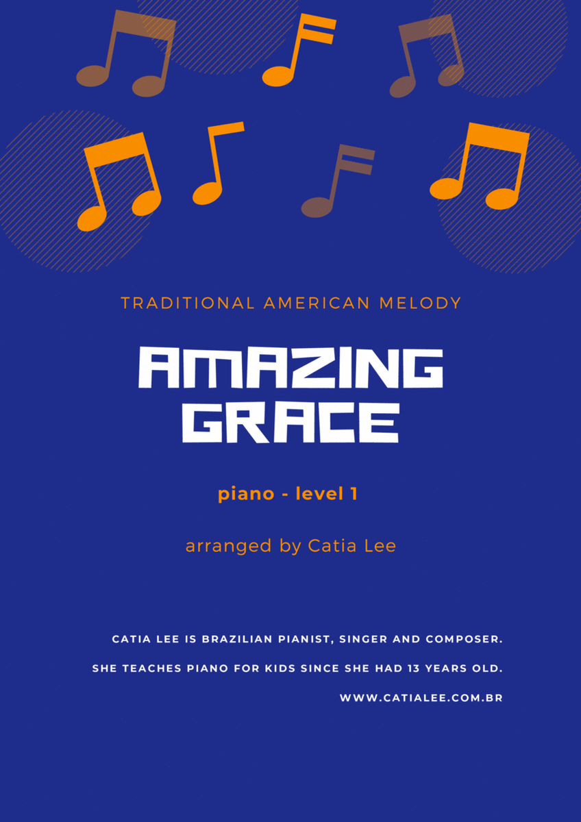 Amazing Grace - Piano Solo - Easy Piano image number null