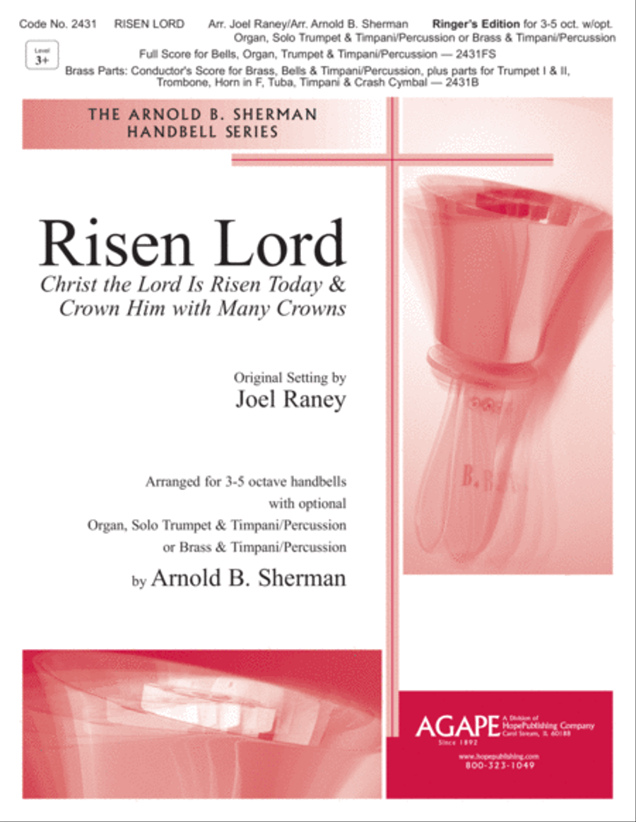 Risen Lord Handbell Choir scores gallery preview page 1