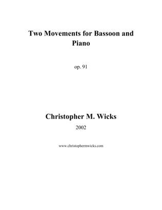 Two Movements for Bassoon and Piano