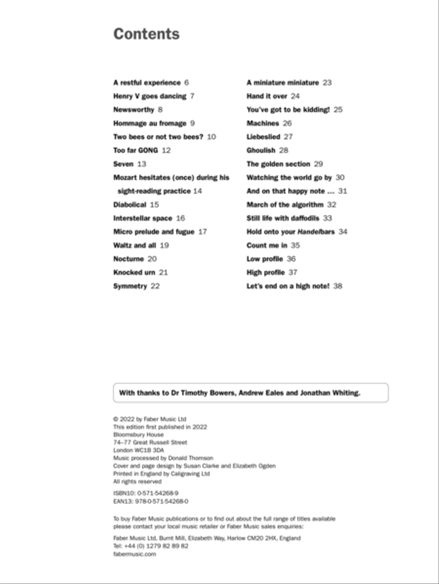 Improve your sight-reading! A piece a week--Piano Levels 7-8 Piano Solo scores gallery preview page 2
