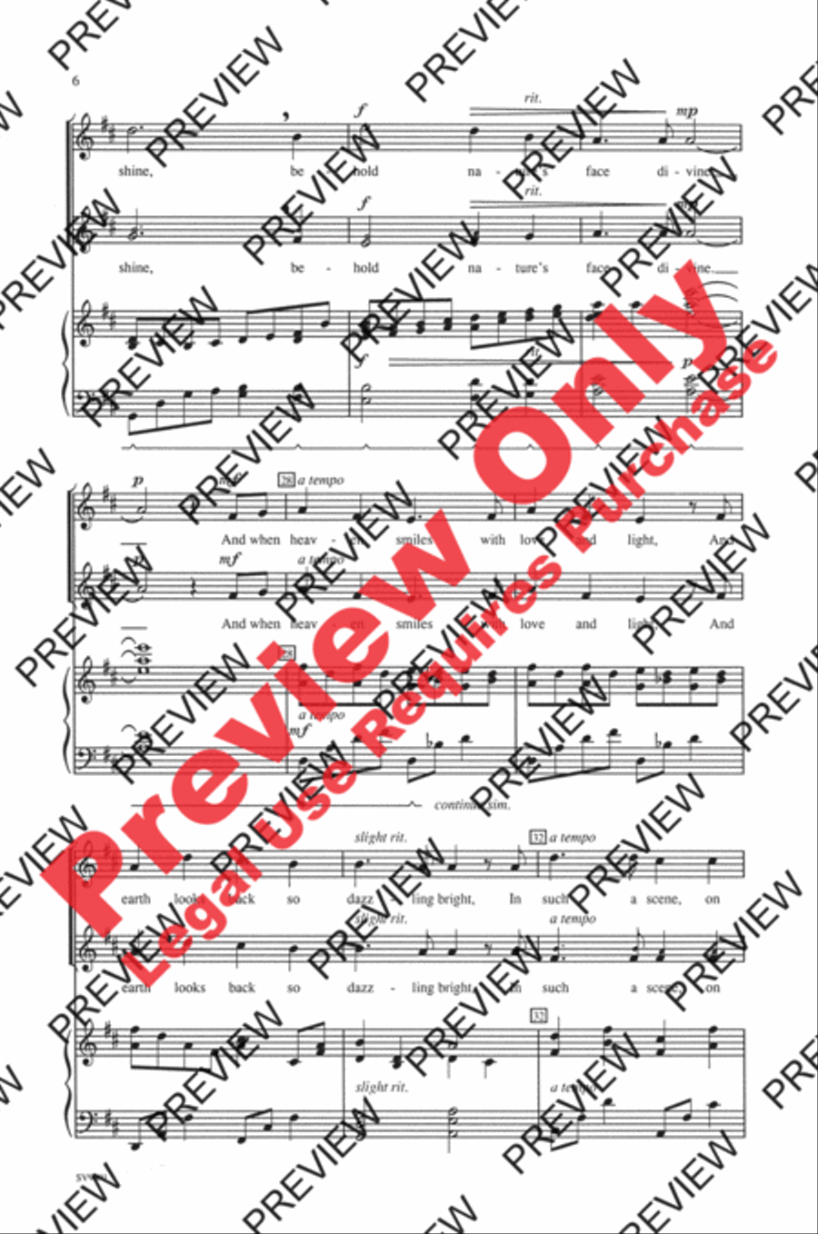 Autumn Vesper 2-Part scores gallery preview page 5