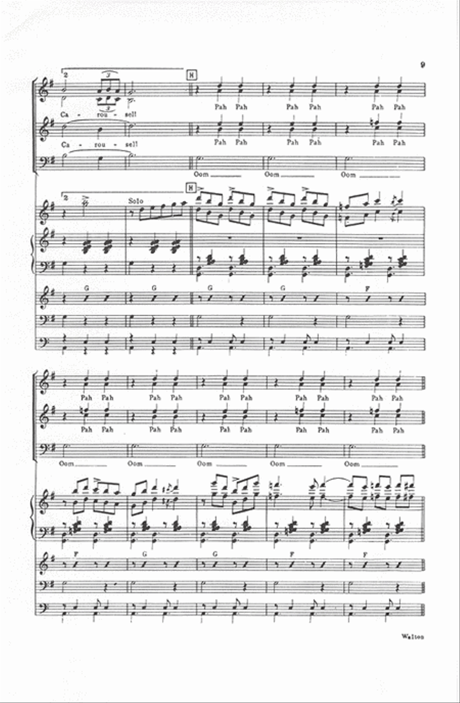 Carousel (Vocal Score) Divisi scores gallery preview page 9