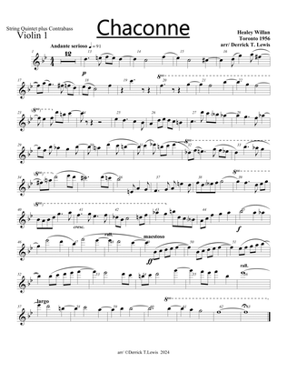 Chaconne: for String Ensemble