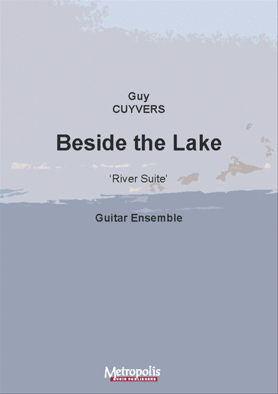 Beside the Lake (from 'River Suite') for Guitar Quartet Guitar Ensemble scores gallery preview page 1