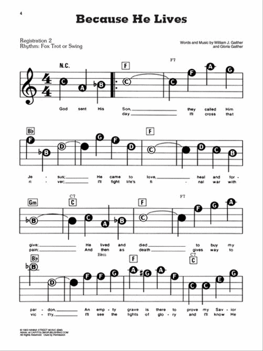 Good Ol' Gospel Good Ol' Gospel Electronic Keyboard scores gallery preview page 2