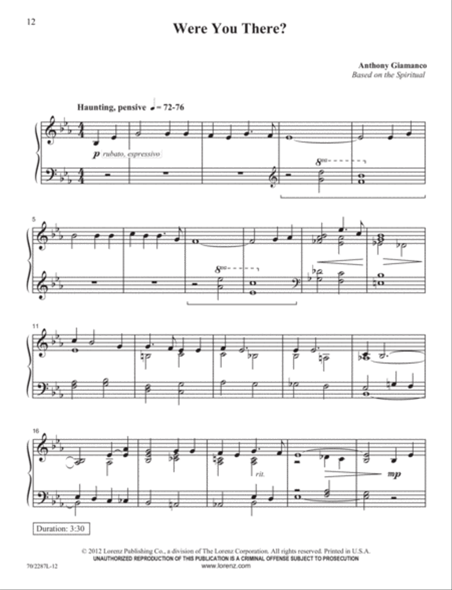 Glorious Morning! Piano Solo scores gallery preview page 6