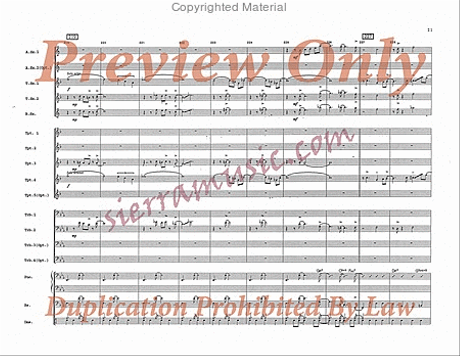 On Green Dolphin Street On Green Dolphin Street Big Band scores gallery preview page 22