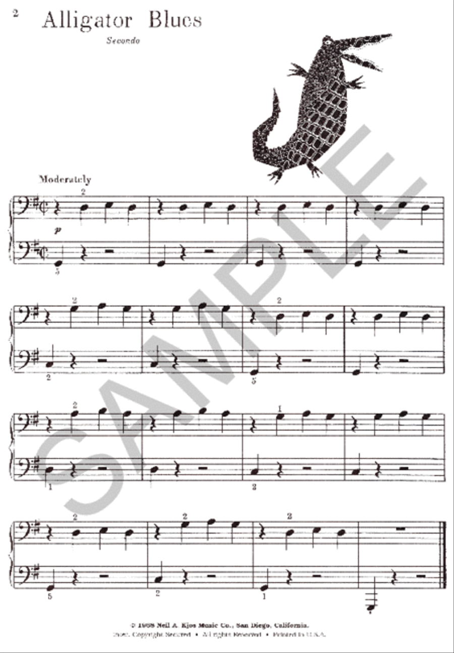 Duets For Fun, Book 1 Piano Method scores gallery preview page 2