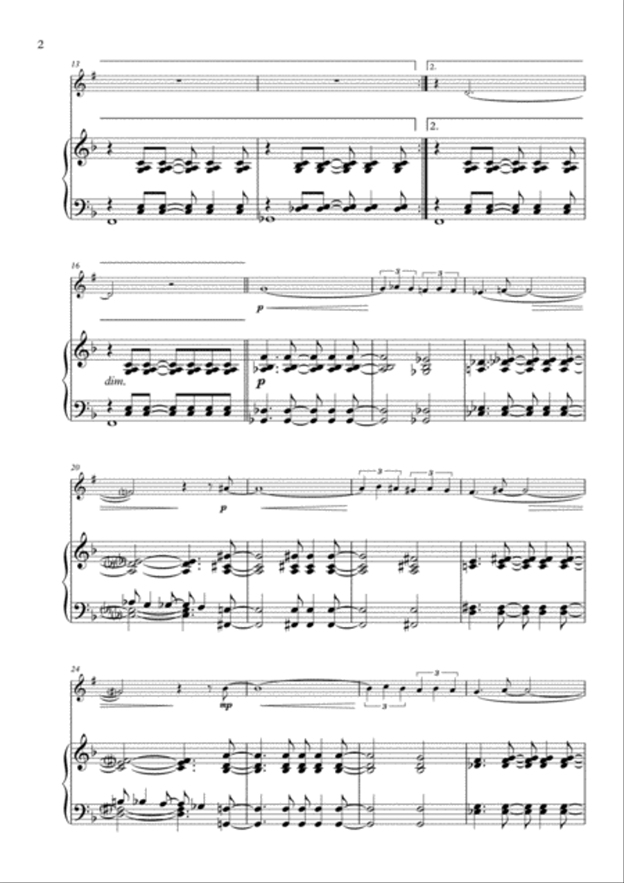 The Girl From Ipanema (Garota De Ipanema) Small Ensemble scores gallery preview page 2