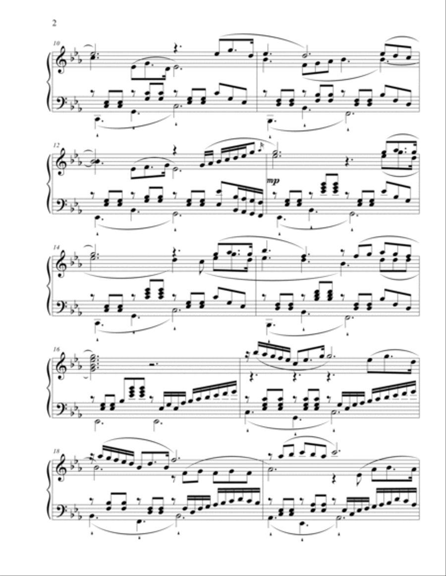 Love comes and goes Love comes and goes Piano Solo scores gallery preview page 2