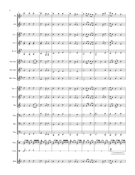 My Country, Tis' of Thee - for concert band image number null