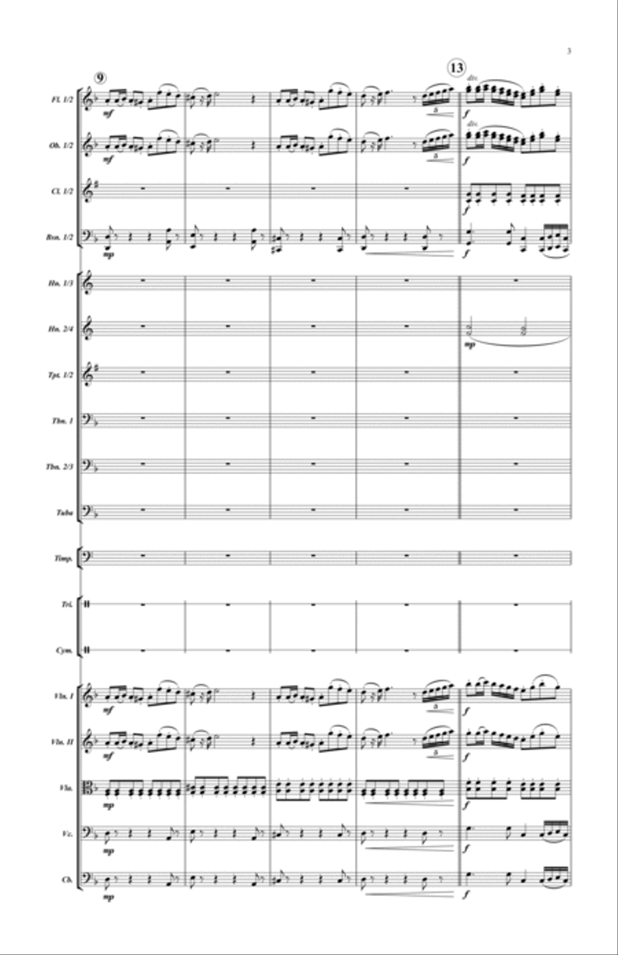 Encuentros Encuentros Full Orchestra scores gallery preview page 3