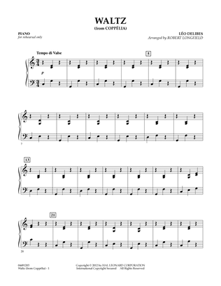 Waltz (from Coppelia) - Piano