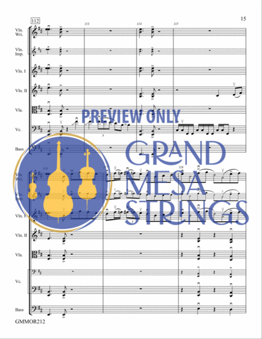 Blue Sky Basin Blue Sky Basin String Orchestra scores gallery preview page 16