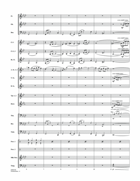 Summertime (from Porgy and Bess) - Conductor Score (Full Score)