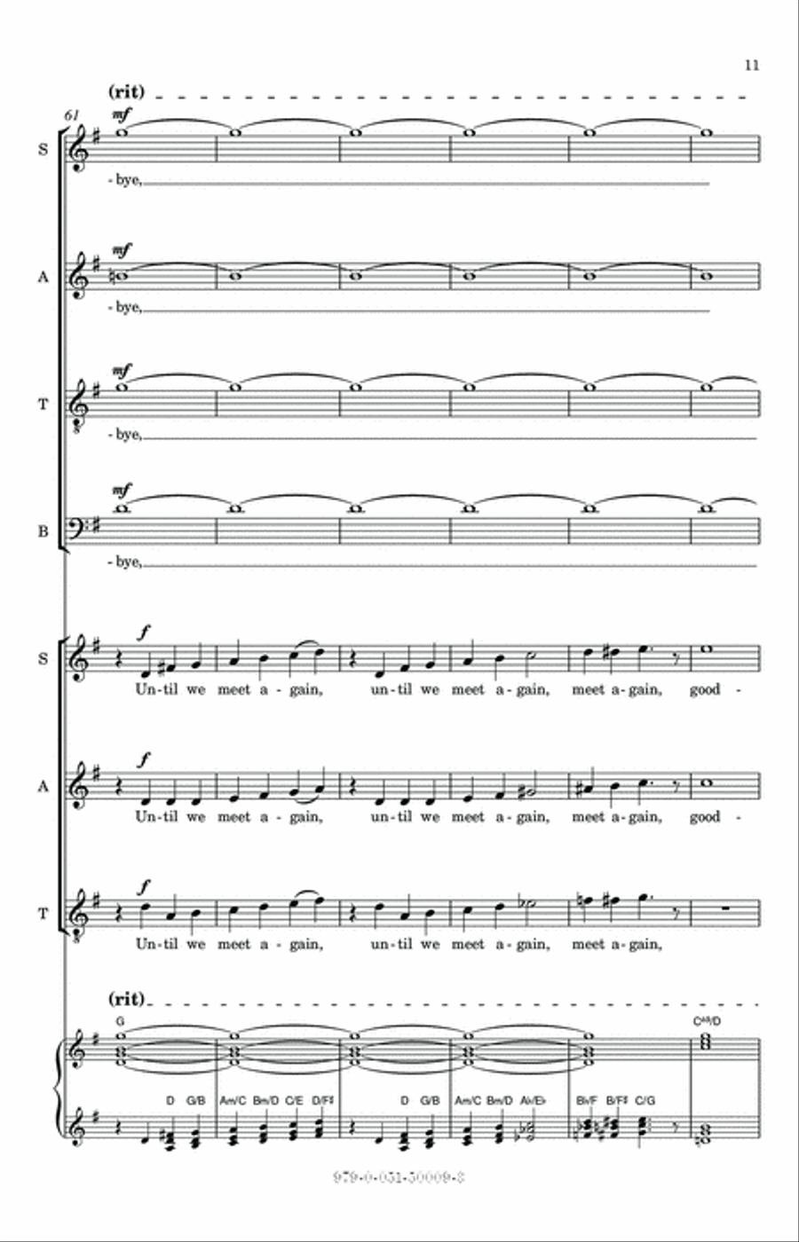 World O World (Simplified version) Divisi scores gallery preview page 9