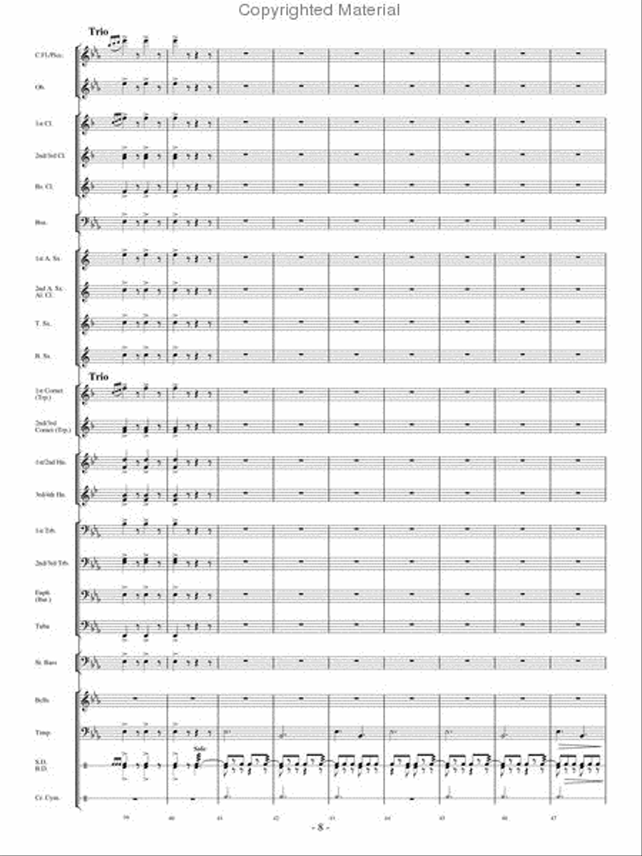 Our Director Concert Band scores gallery preview page 7