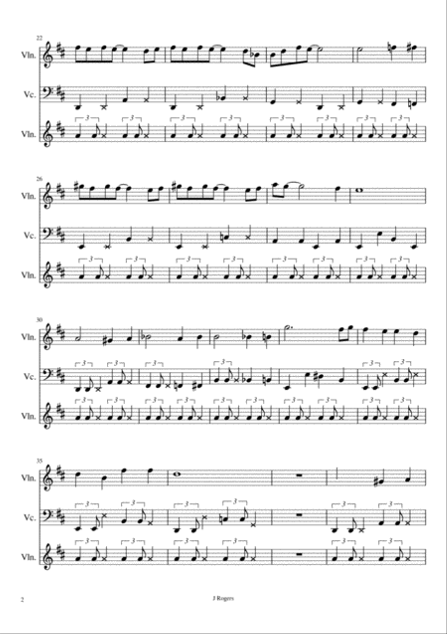 We'll Meet Again - String duo - Violin & Cello String Duet scores gallery preview page 2
