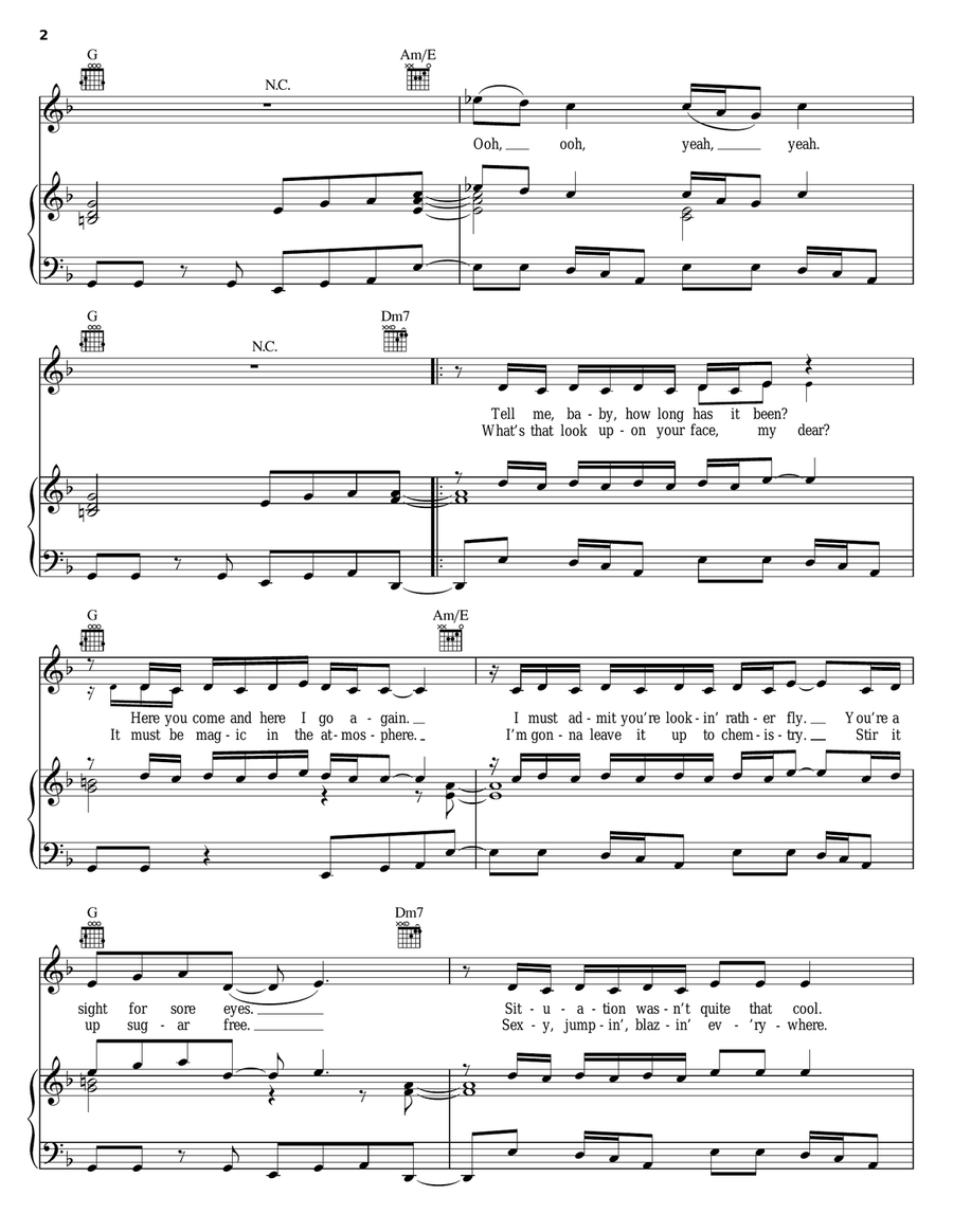 I'm Still In Love I'm Still In Love Piano, Vocal, Guitar scores gallery preview page 2