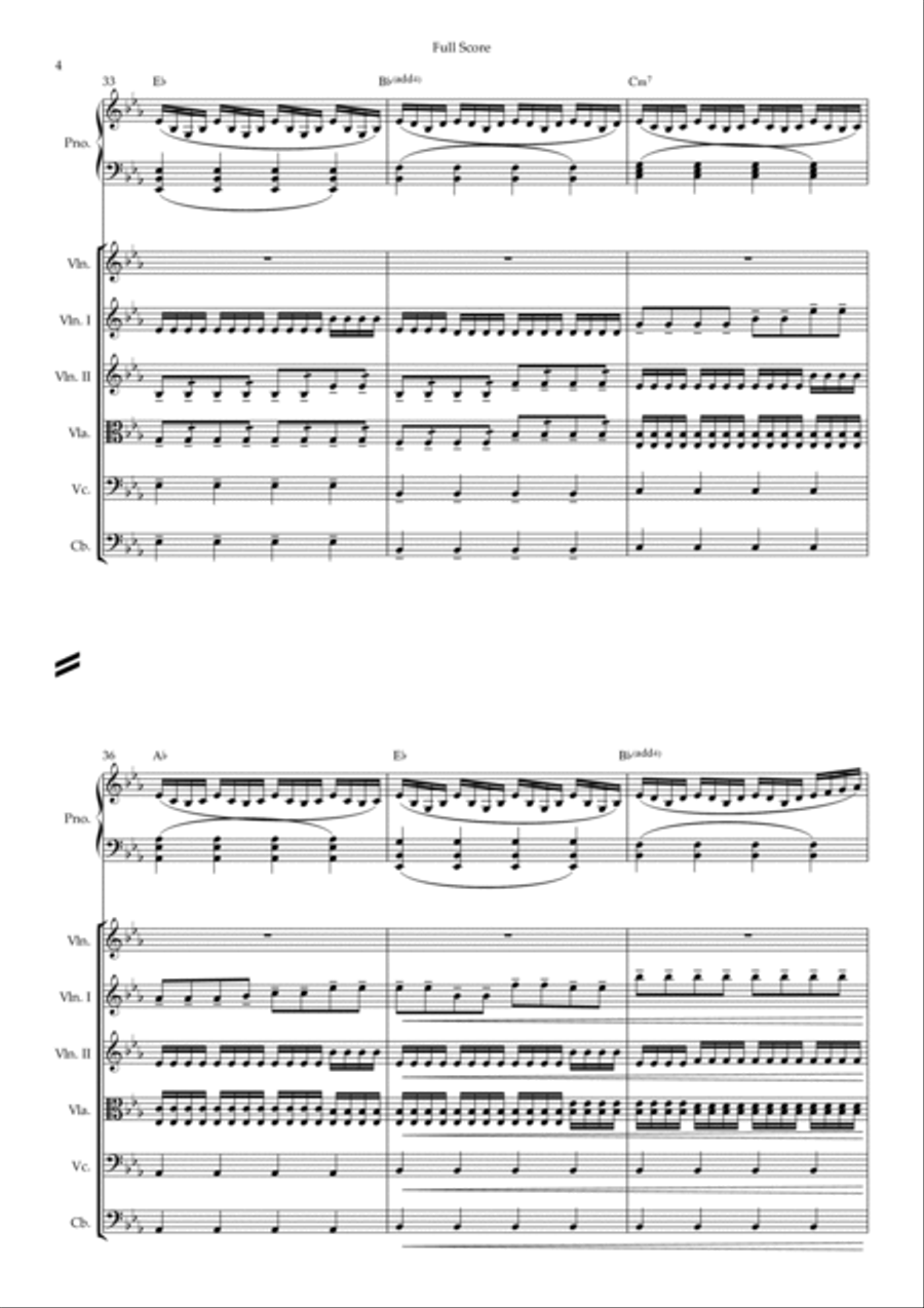 Fix You Small Ensemble scores gallery preview page 4
