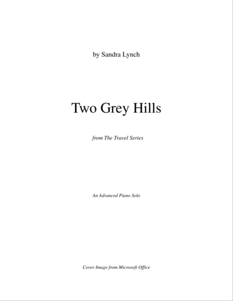 Two Grey Hills Piano Solo scores gallery preview page 2