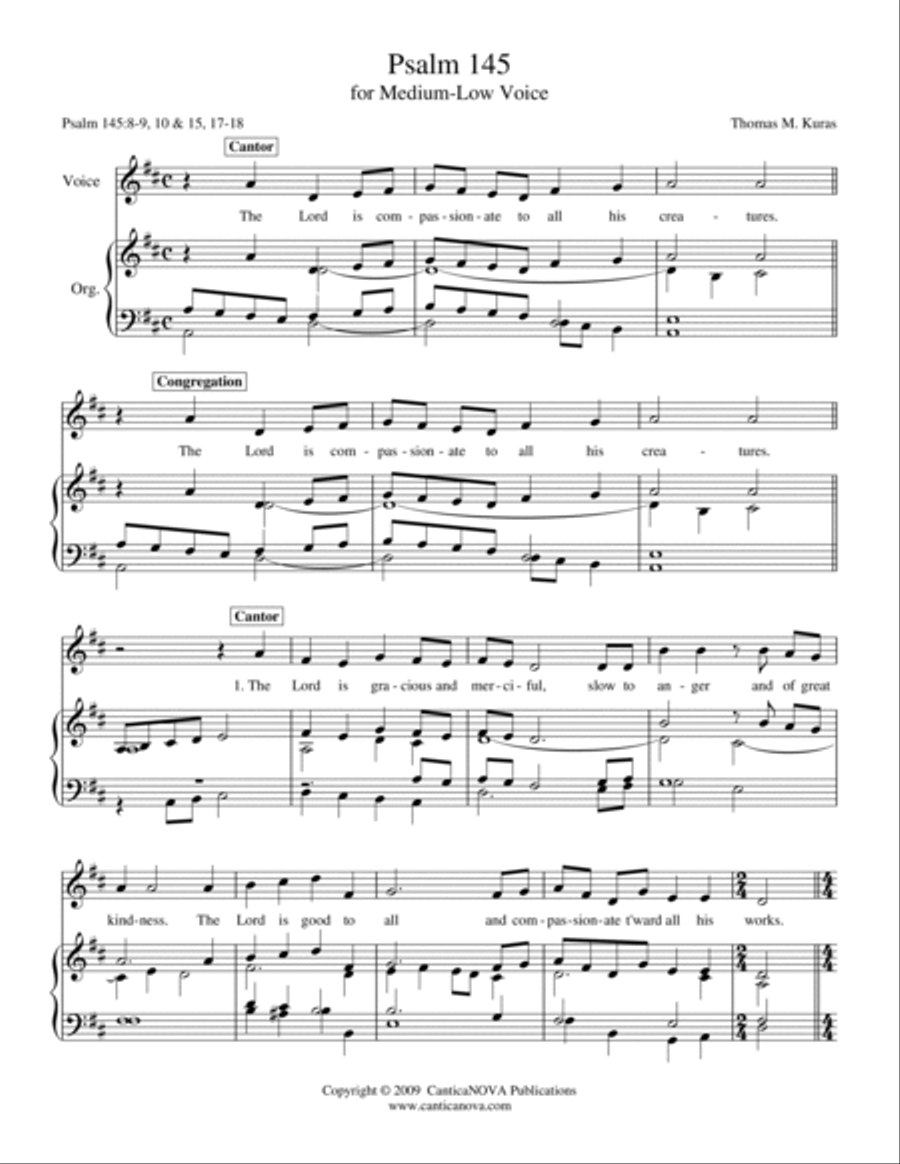 Psalm 145 Psalm 145 Choir scores gallery preview page 2