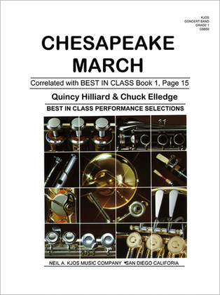 Book cover for Chesapeake March