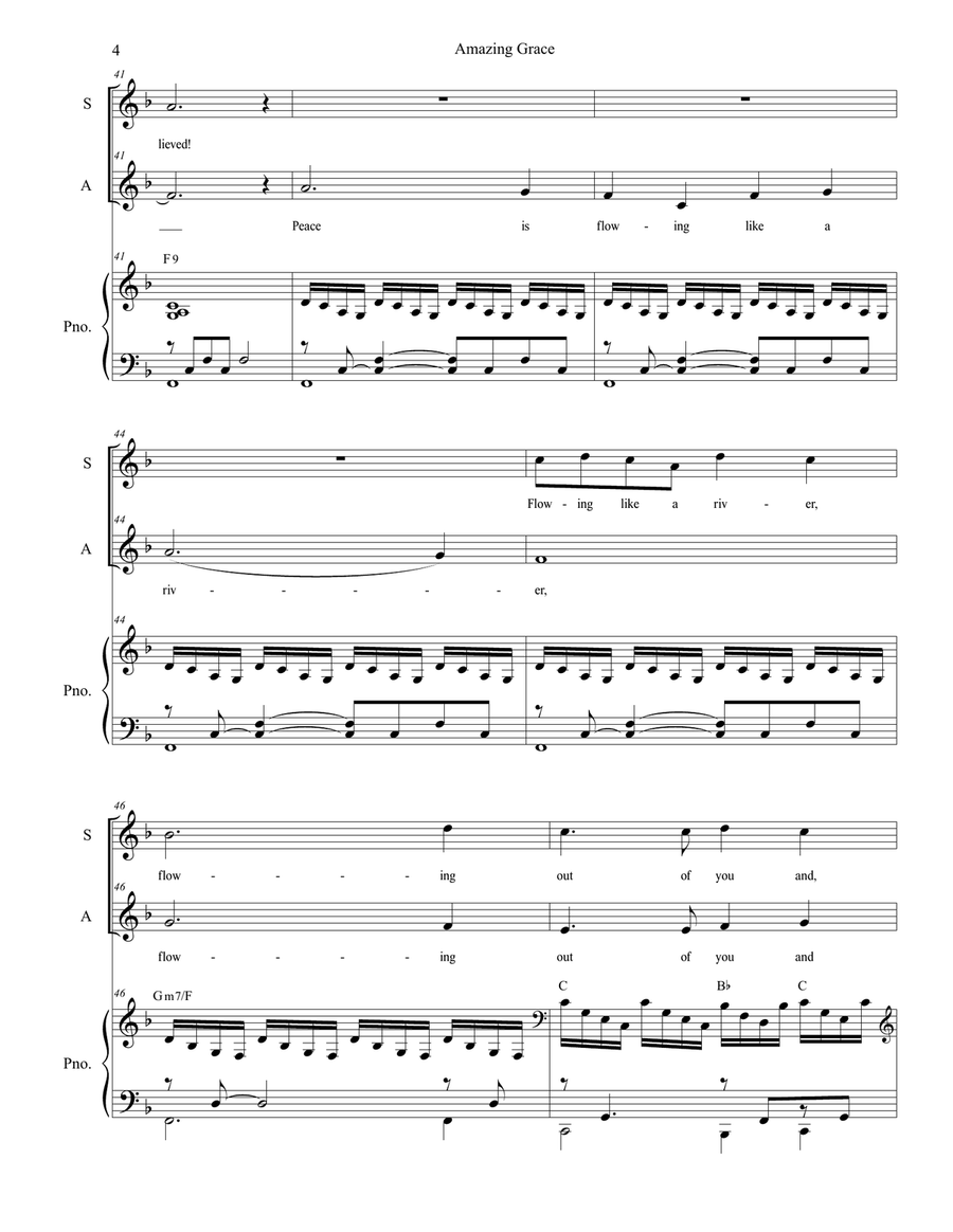 Amazing Grace (with 