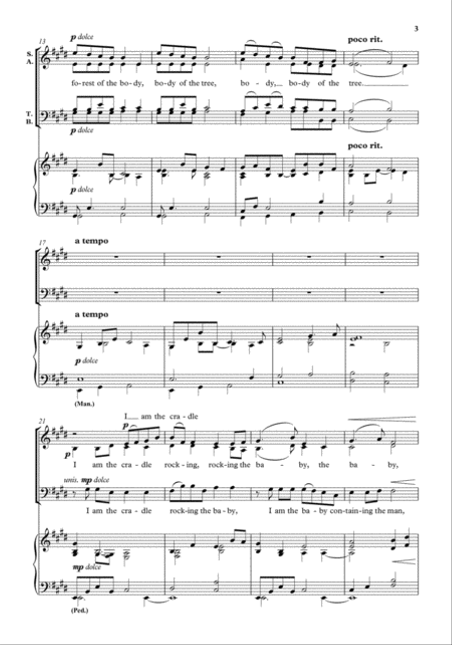 Jesus, Springing Divisi scores gallery preview page 3
