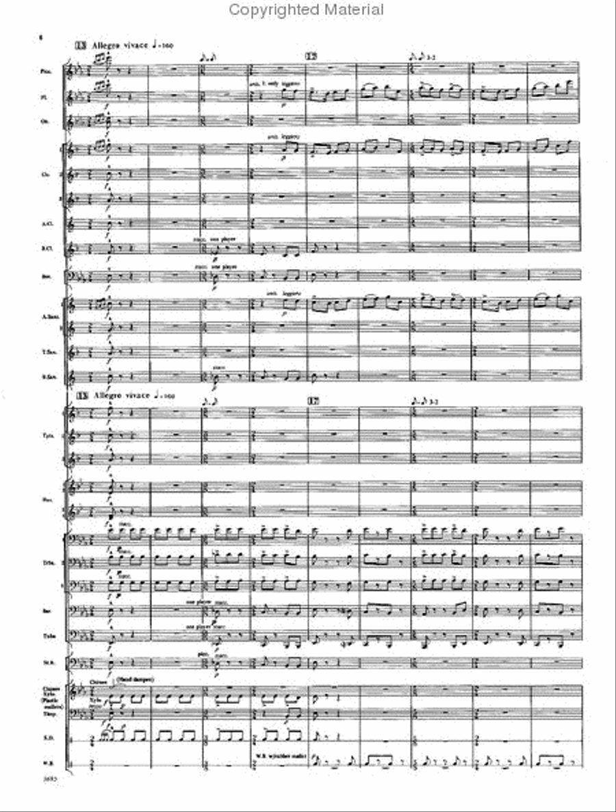 In All Its Glory Concert Band scores gallery preview page 4