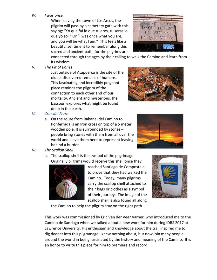 Compostela for solo bassoon Bassoon Solo scores gallery preview page 4