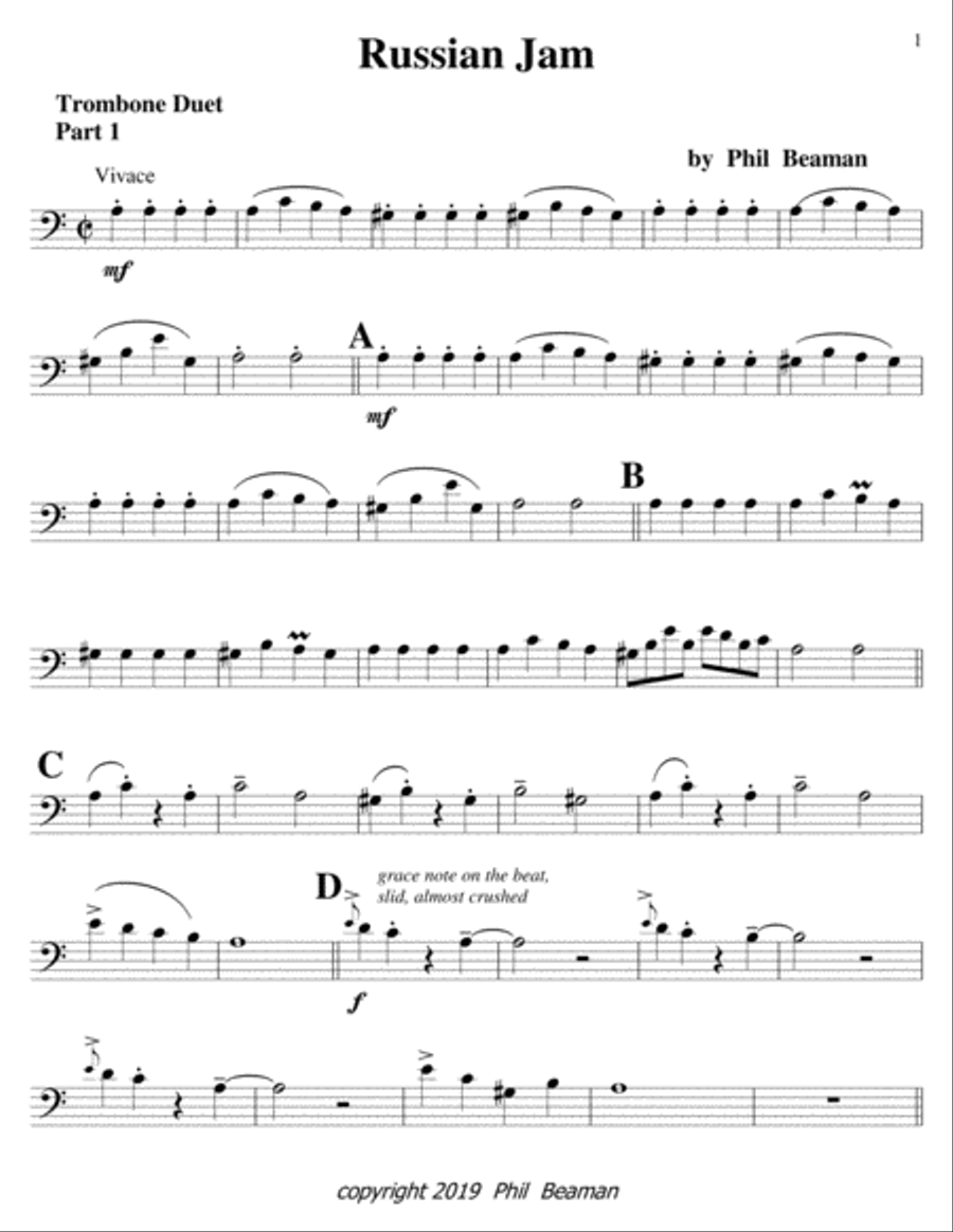 Russian trombone clearance
