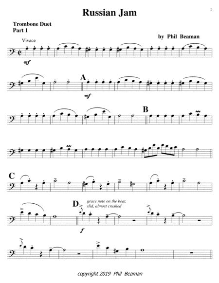 Russian Jam-trombone duet image number null