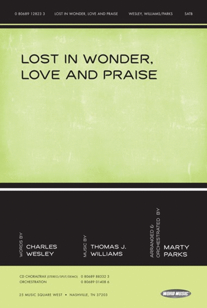 Lost In Wonder, Love And Praise - CD ChoralTrax