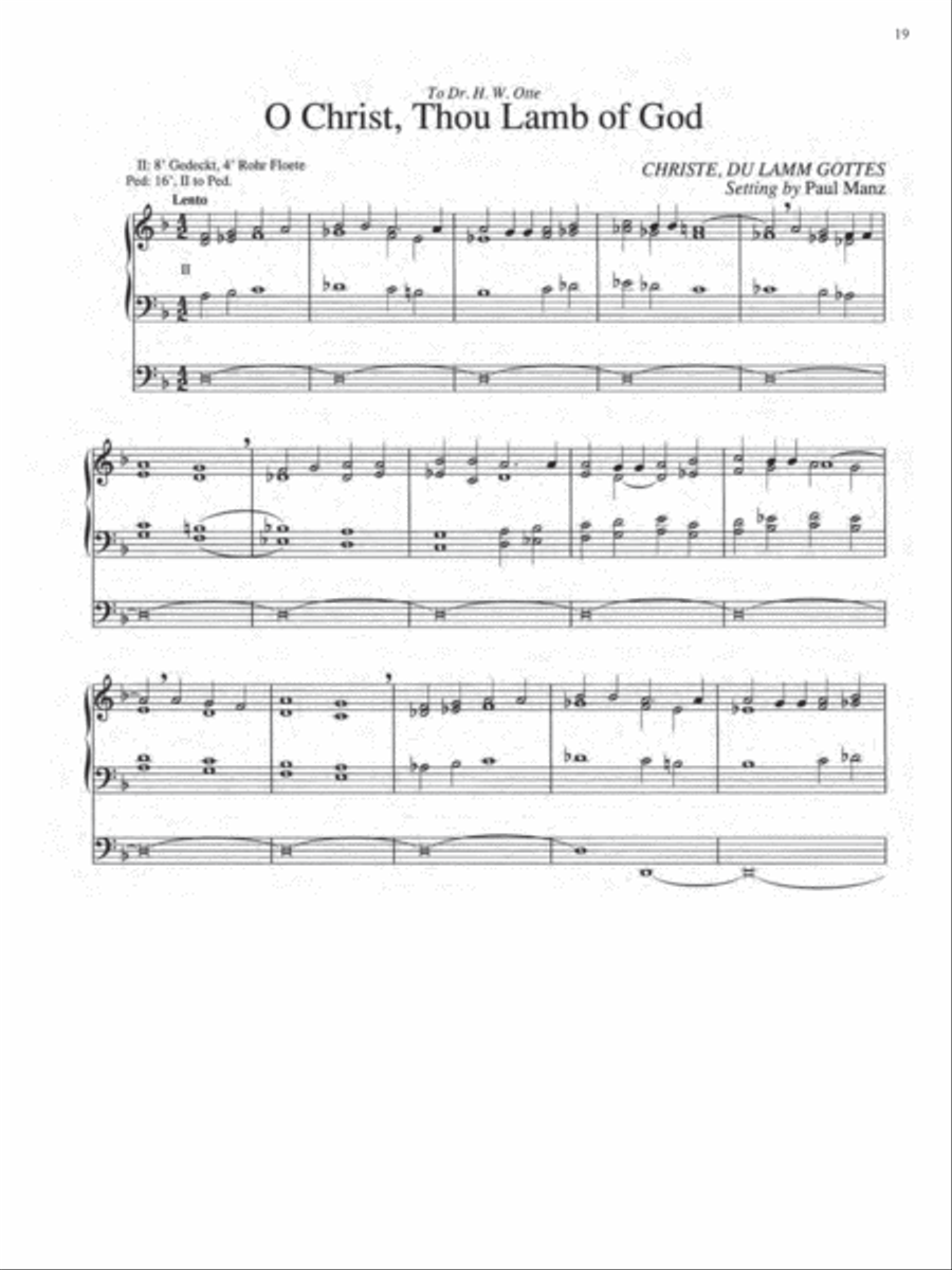 Ten Chorale Improvisations, Set 4 Organ scores gallery preview page 10