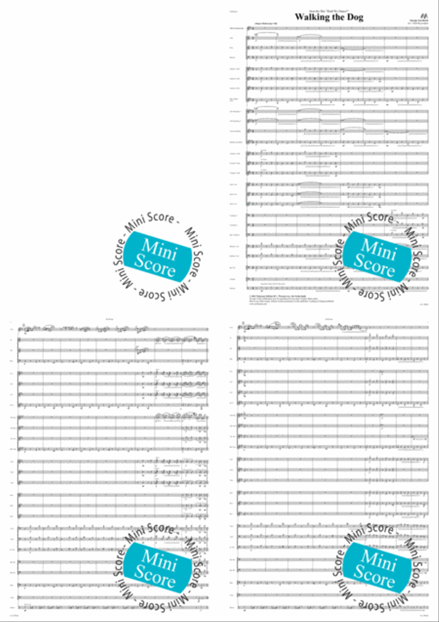 Walking the Dog Concert Band scores gallery preview page 3