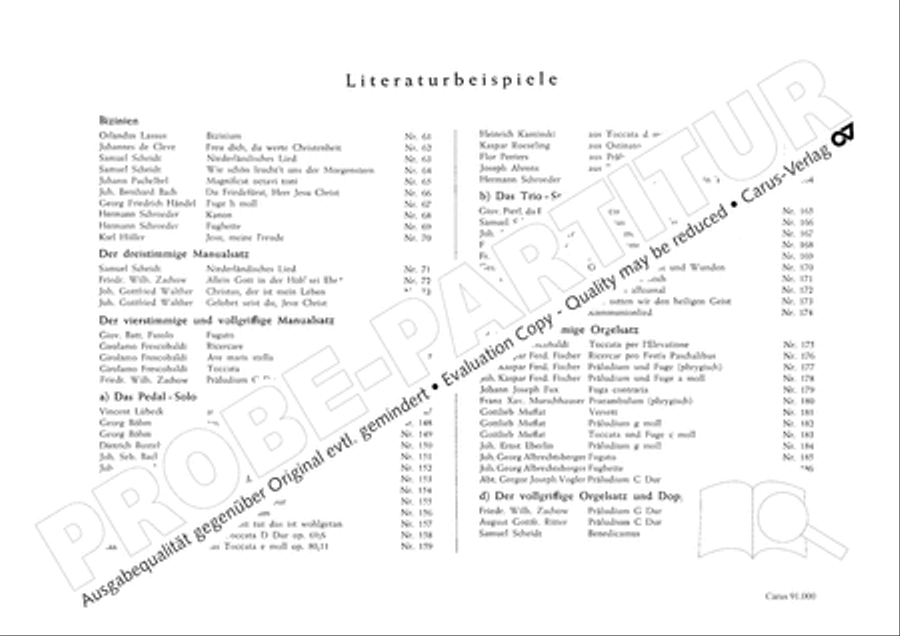 Orgelschule Orgelschule Organ scores gallery preview page 6
