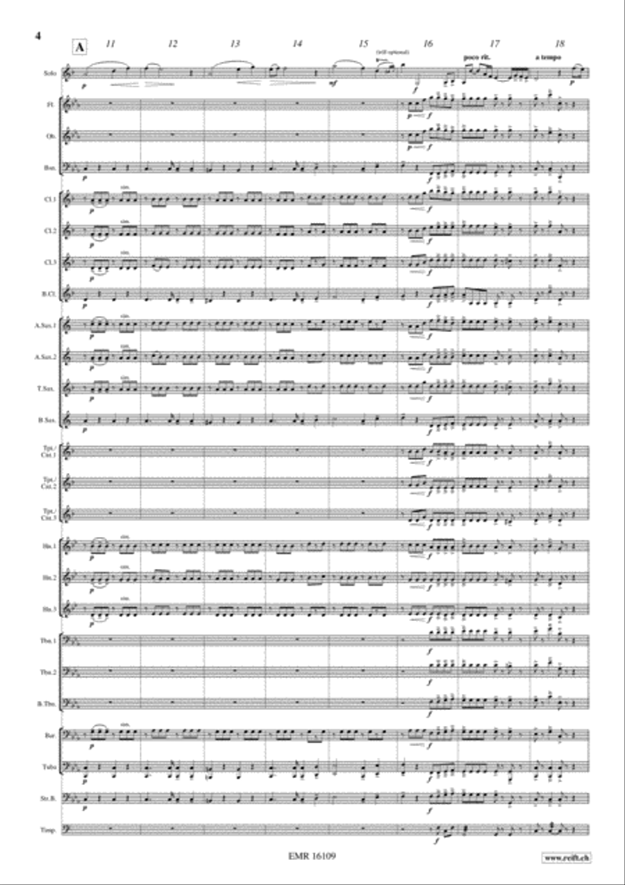 Romance Concert Band scores gallery preview page 5