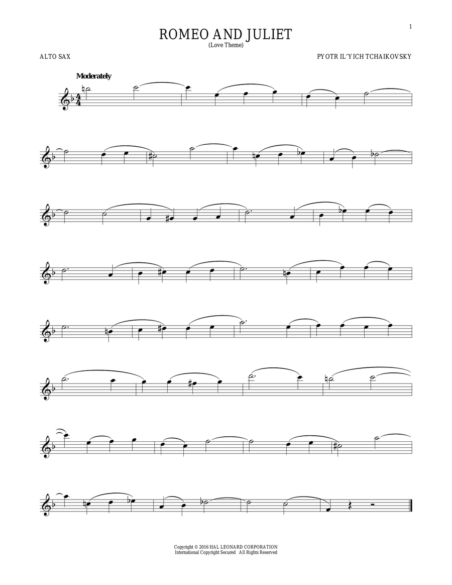 Romeo And Juliet (Love Theme)