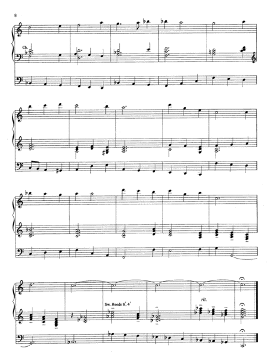 Abbot's Leigh Abbot's Leigh Organ Solo scores gallery preview page 8