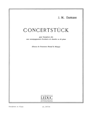 Concertstuck (saxophone-alto & Piano)