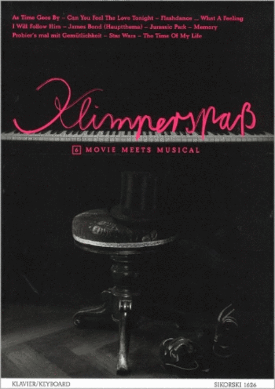Klimperspa Fur Klavier Oder Keyboard -heft 6: Movie Meets Musical- Piano scores gallery preview page 1